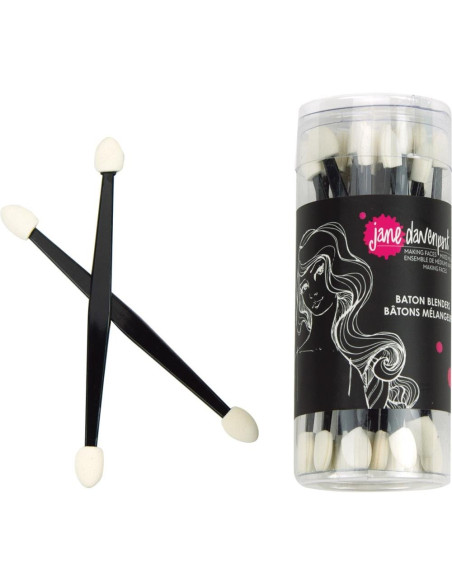 Aplicadores de doble punta de espuma Jane Davenport