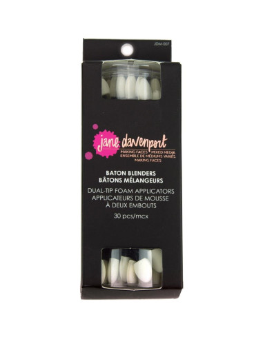Aplicadores de doble punta de espuma Jane Davenport