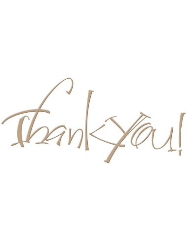 Troquel Thank You Spellbinders