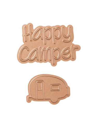 Troquel Happy Camper Spellbinders