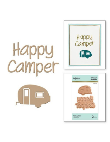 Troquel Happy Camper Spellbinders
