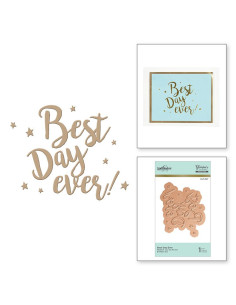 Troquel Best Day Ever Spellbinders