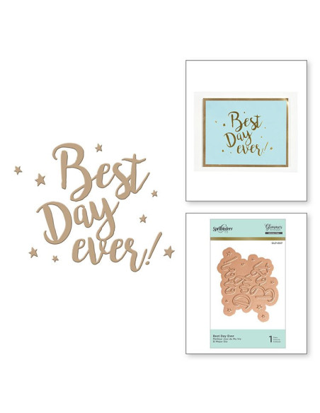 Troquel Best Day Ever Spellbinders