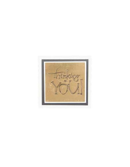 Troquel Faux Scrip Thinking of You Spellbinders