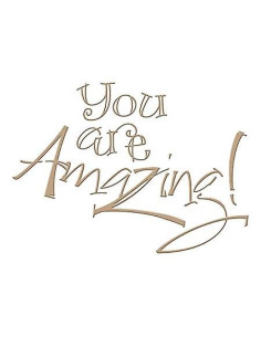 Troquel You Are Amazing Spellbinders 2