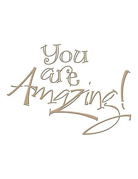 Troquel You Are Amazing Spellbinders