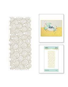 Troquel Hand Drawn Wave  Spellbinders 2