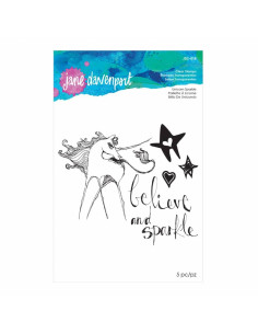 Sello Unicorn Sparkle  Jane Davenport