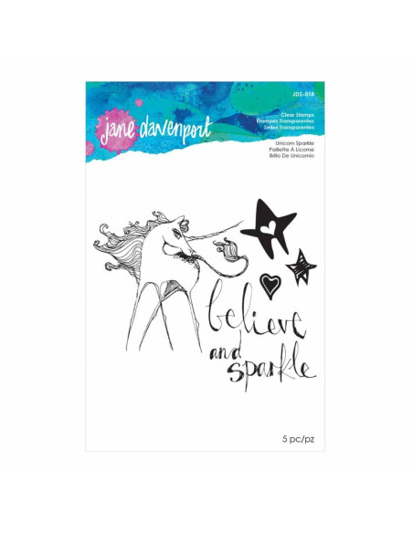 Sello Unicorn Sparkle  Jane Davenport