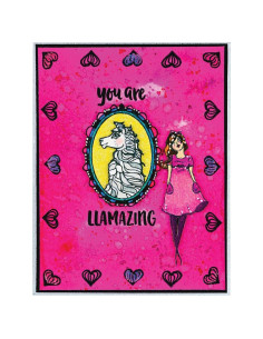 Sello Llama Drama  Jane Davenport 2