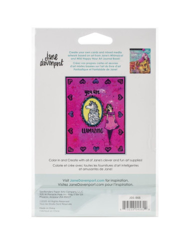 Sello Llama Drama  Jane Davenport