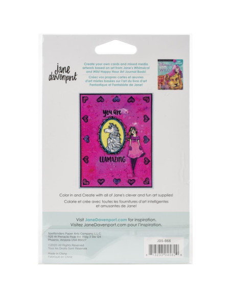 Sello Llama Drama  Jane Davenport