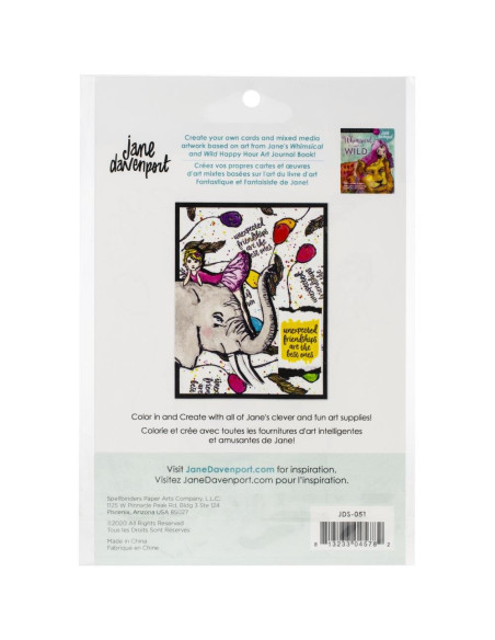 Sello Elephant Dream  Jane Davenport