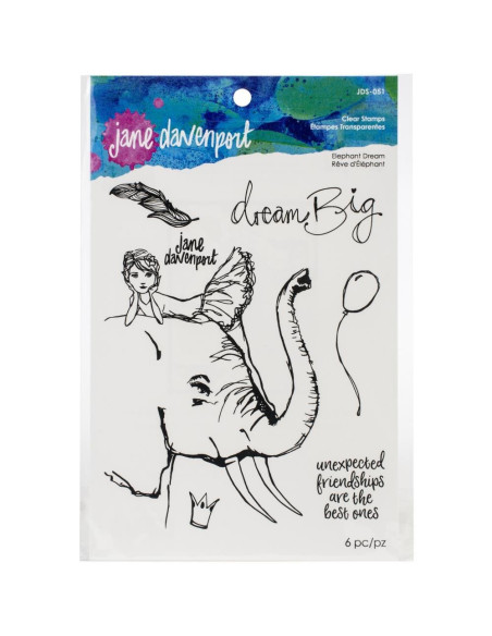 Sello Elephant Dream  Jane Davenport