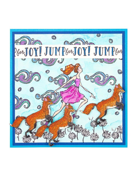Sello Fairytale Fox Jane Davenport