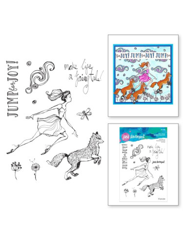 Sello Fairytale Fox Jane Davenport