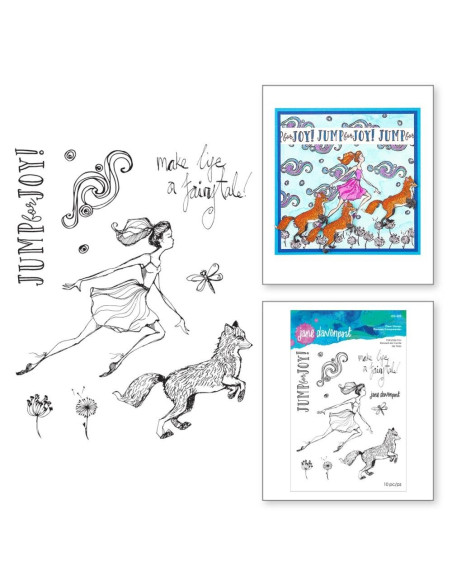 Sello Fairytale Fox Jane Davenport
