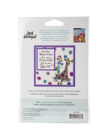 Sello Giraffe Wisdom Jane Davenport