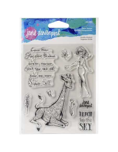 Sello Giraffe Wisdom Jane Davenport