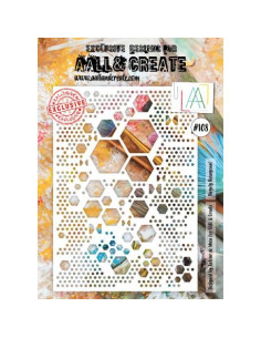 Plantilla A4 Totally triangular All&Create