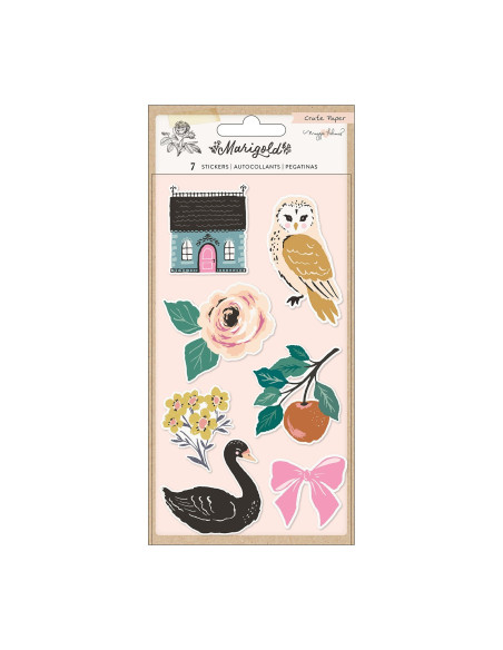 Chipboard  Marigold de Maggie Holmes Chipboard  Marigold de Maggie Holmes