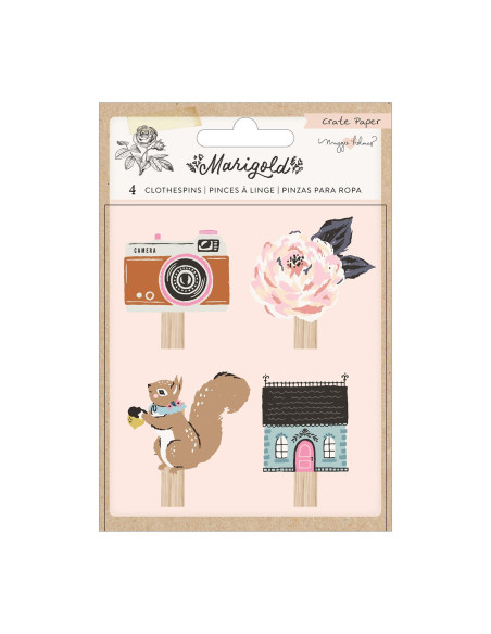 Pinzas Marigold, de Maggie Holmes Pinzas Marigold, de Maggie Holmes
