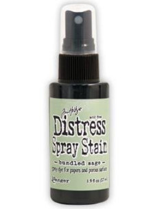 Tinta Distress en spray Bundled Sage, de Tim Holtz