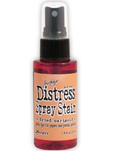 Tinta Distress en spray Dried Marigold, de Tim Holtz