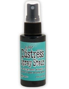 Tinta Distress en spray Evergreen Bough, de Tim Holtz