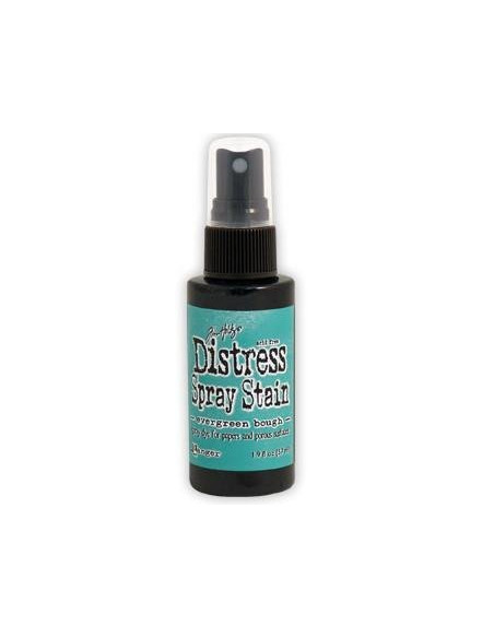 Tinta Distress en spray Evergreen Bough, de Tim Holtz