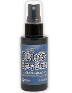 Tinta Distress en spray Faded Jeans, de Tim Holtz