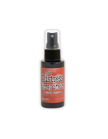 Tinta Distress en spray Fired Brick, de Tim Holtz Tinta Distress en spray Fired Brick, de Tim Holtz