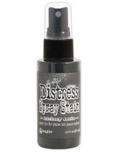 Tinta Distress en spray Hickory Smoke, de Tim Holtz