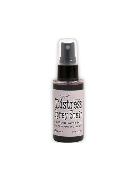 Tinta Distress en spray Milled Lavender, de Tim Holtz
