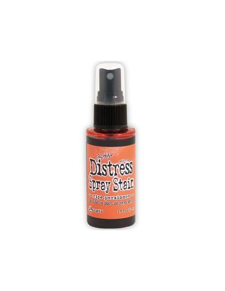 Tinta Distress en spray Ripe Persimmon, de Tim Holtz