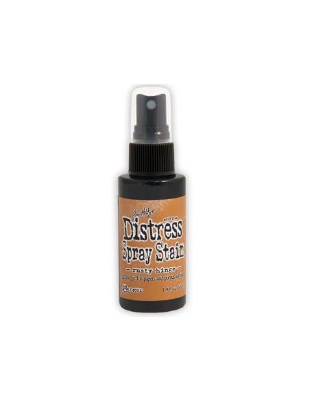 Tinta Distress en spray Rusty Hinge, de Tim Holtz