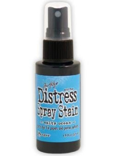 Tinta Distress en spray Salty Ocean, de Tim Holtz