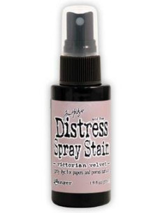 Tinta Distress en spray Victorian Velvet, de Tim Holtz