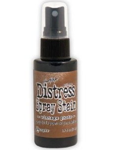 Tinta Distress en spray Vintage Photo, de Tim Holtz