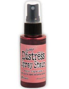 Tinta Distress en spray Worn Lipstick, de Tim Holtz