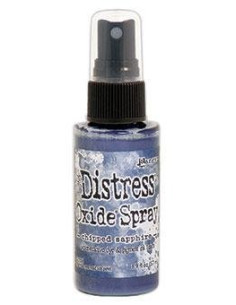 Tinta spray Distress Oxide Chipped Sapphire, de Tim Holtz