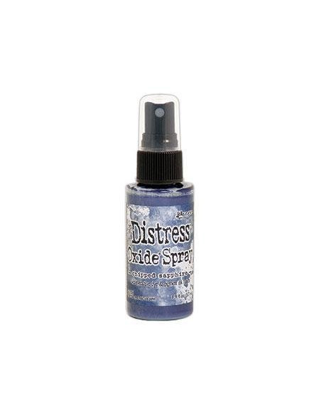 Tinta spray Distress Oxide Chipped Sapphire, de Tim Holtz