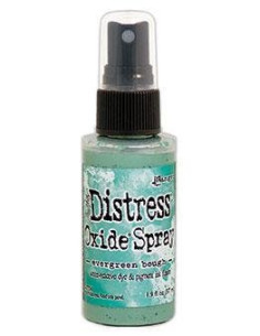 Tinta spray Distress Oxide Evergreen Bough, de Tim Holtz