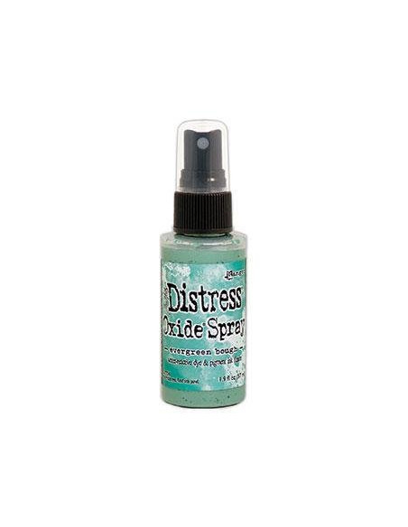 Tinta spray Distress Oxide Evergreen Bough, de Tim Holtz
