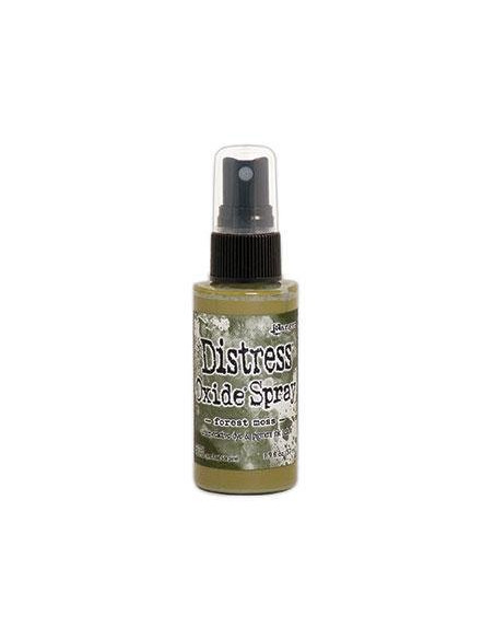 Tinta spray Distress Oxide Forest Moss, de Tim Holtz