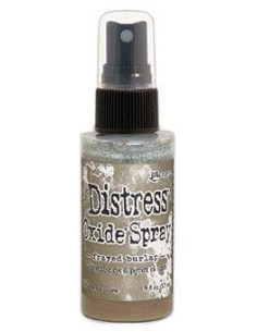 Tinta spray Distress Oxide Frayed Burlap, de Tim Holtz