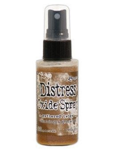 Tinta spray Distress Oxide Gathered Twigs, de Tim Holtz