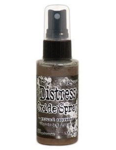 Tinta spray Distress Oxide Ground Espresso, de Tim Holtz