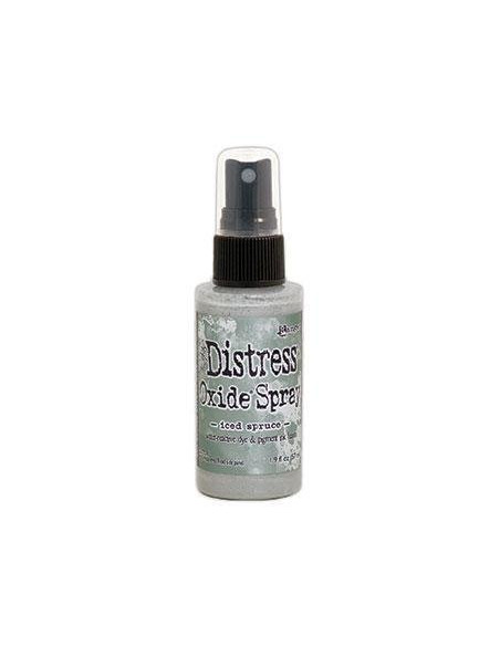 Tinta spray Distress Oxide Iced Spruce, de Tim Holtz