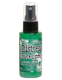 Tinta spray Distress Oxide Lucky Clover, de Tim Holtz
